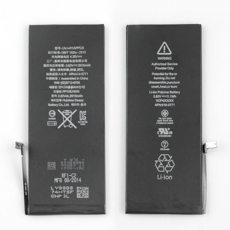 OEM Iphone 6 プラス電池の取り替え、Iphone 6 つの修理部品