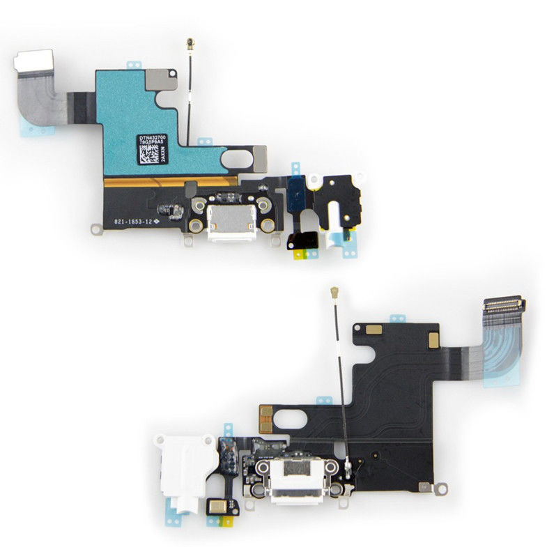 Apple の iPhone の交換部品の iphone 6 のドックのコネクターの充満港の屈曲ケーブル