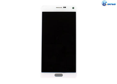 Samsung Note4 N9500 のための白い携帯電話 LCD スクリーンの取り替え 5.7 インチ