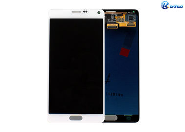 Samsung Note4 N9500 のための白い携帯電話 LCD スクリーンの取り替え 5.7 インチ