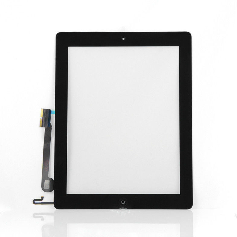 iPad 4 のための家ボタンが付いている Apple の iPad の計数化装置のタッチ画面の前部ガラス アセンブリ