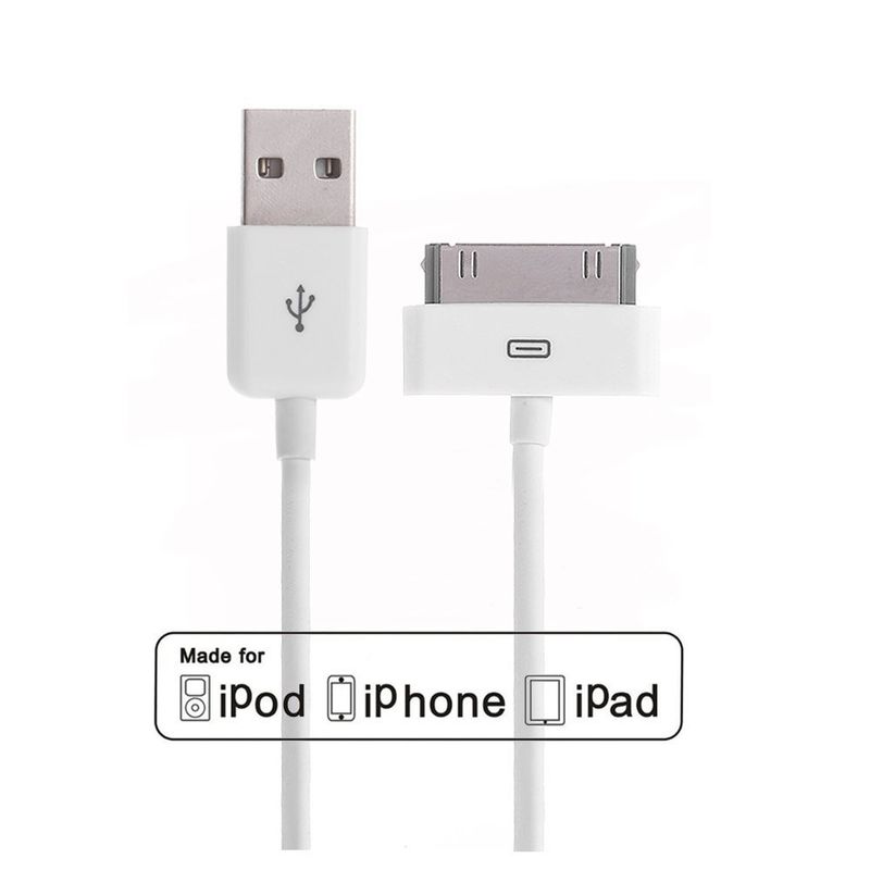 ケーブルiPad iPod 1.2M/4フィートのUSBデータ充電器、USB 2.0 Aのタイプ30 Pinのデータ ケーブル