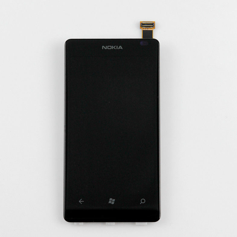 黒い元のノキア Lumia 800 LCD スクリーンの取り替え、スマートフォン LCD スクリーン