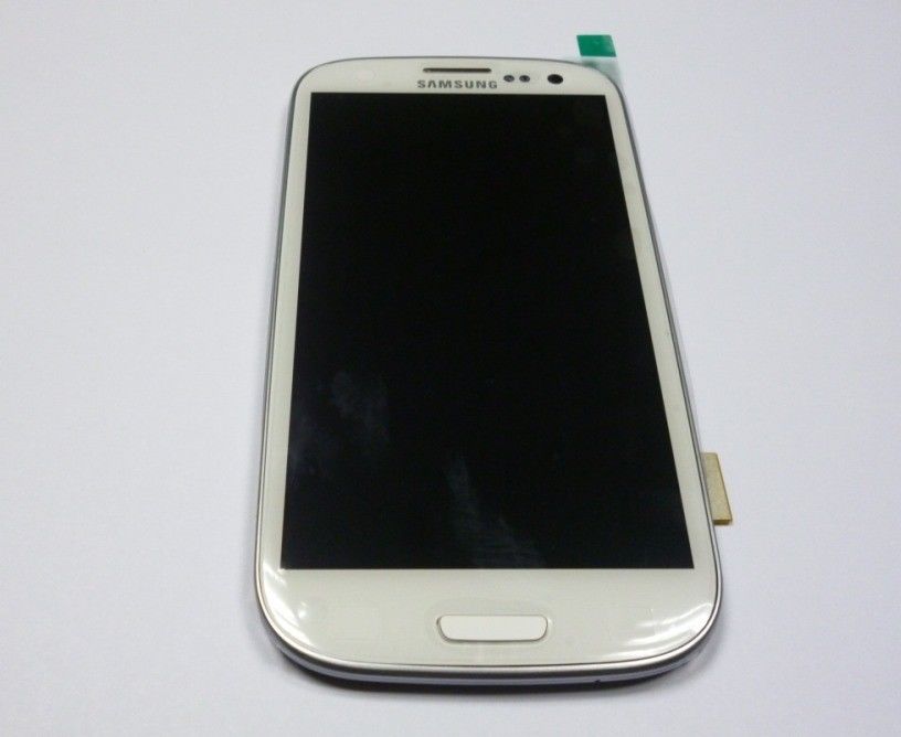 計数化装置の白の S3 i9300 LCD のためのフレームが付いている IPS Samsung LCD のタッチ画面