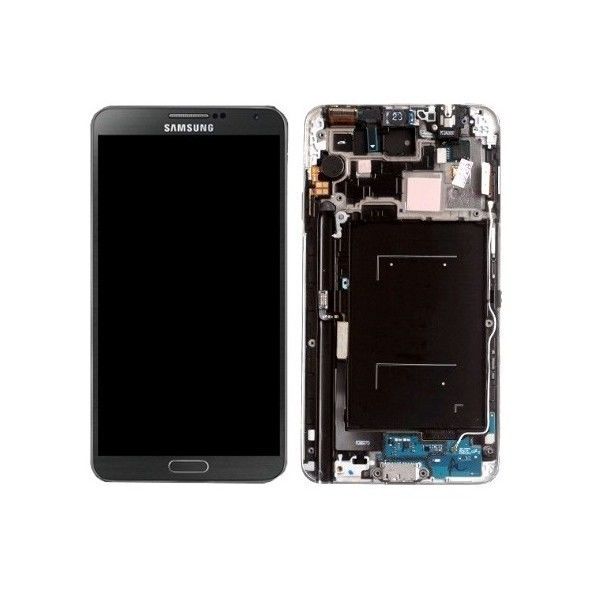 5.7 は Samsung ギャラクシー ノート 3 N9000 N9005 のための黒く、白い Samsung LCD スクリーンの取り替えをじりじり動かします