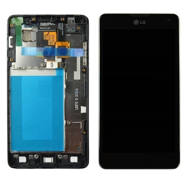 LG Optimus G E975 LCD スクリーンの計数化装置のための黒い色 4.7 のインチ LG LCD スクリーンの取り替え