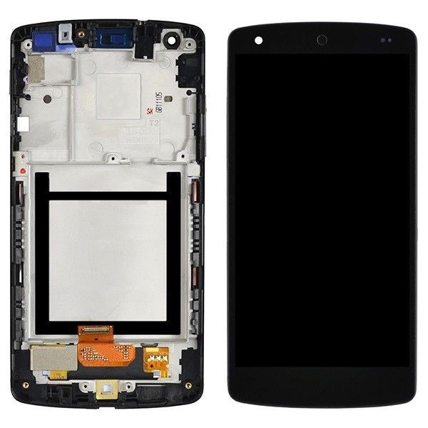4.95 インチ LG の関連 5 D820 LCD のタッチ画面の計数化装置のための黒い LG LCD スクリーンの取り替え