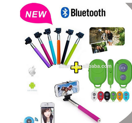 iPhone/アンドロイドのための Selfie の棒の Monopod Bluetooth シャッター リモート